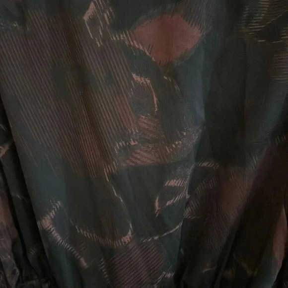 Evereve Allison Joy Sascha Surplice Faux Wrap Long Sleeve Dress Size Small - Picture 8 of 9